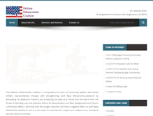 Tablet Screenshot of decnj.com